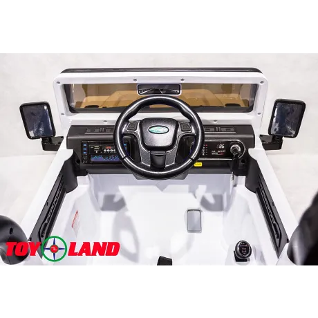 Электромобиль ToyLand MB DK-F008 белый - Фото 8