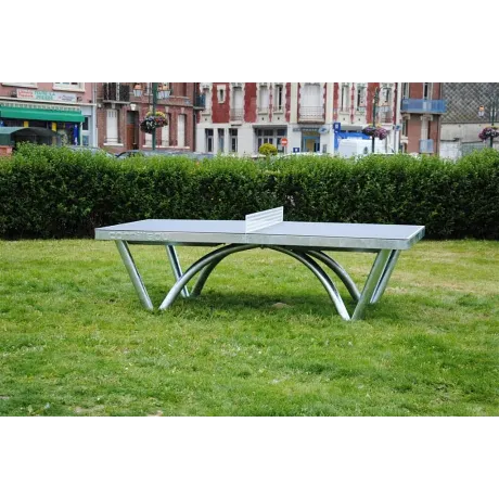 Антивандальный теннисный стол Cornilleau PARK grey - Фото 7