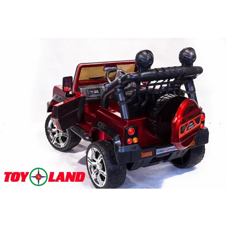 Электромобиль ToyLand LAND ROVER DK-F006 красный - Фото 6