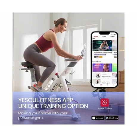 Велотренажер Yesoul BS3-B - Фото 6