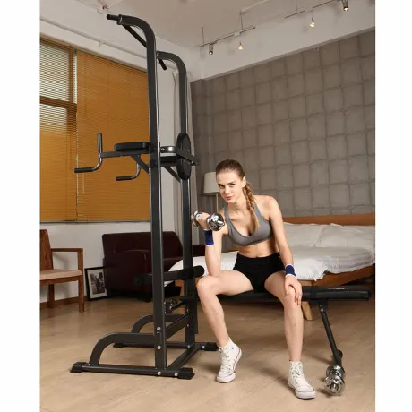 Тренажер со скамьей DFC POWER TOWER G003 - Фото 4