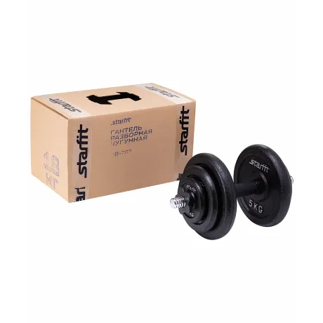 Гантель разборная чугунная Starfit DB-703, 18 кг