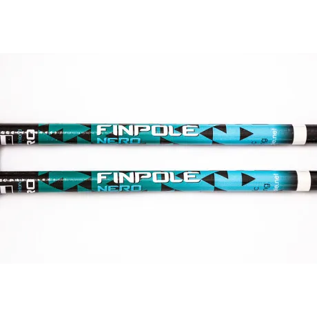 Палки для скандинавской ходьбы Vinson Finpole NERO 100% Fiberglass - Фото 2