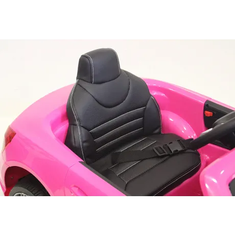Электромобиль RiverToys MERCEDES-BENZ SL500 (розовый) - Фото 13