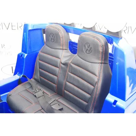 Электромобиль RiverToys VOLKSWAGEN-AMAROK-M999MM Blue - Фото 18