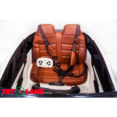 Электромобиль ToyLand Porsche Macan QLS 8588 белый - Фото 8