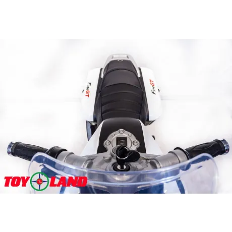 Электромотоцикл ToyLand Moto XMX 316 белый - Фото 8