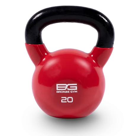 Гиря BRONZE GYM в виниловой оболочке 20 кг