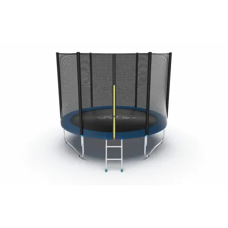 Батут с внешней сеткой и лестницей EVO JUMP External 10ft (Blue) - Фото 2
