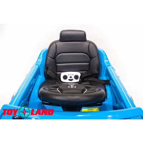 Детский электромобиль Toyland Mercedes-Benz GLA синий - Фото 4
