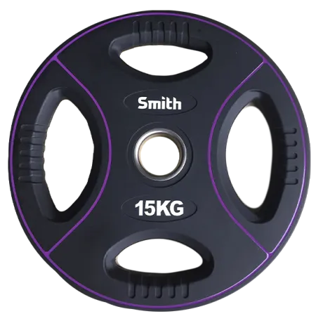 Диск для штанги Smith PUWP12-15 полиуретановый, 15кг - Фото 2