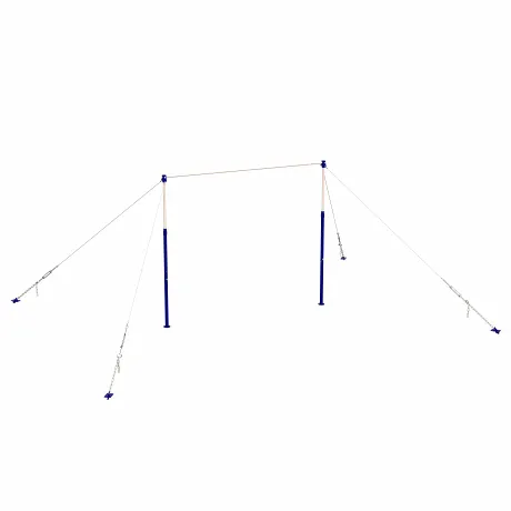 Перекладина гимнастическая ZSO 26516 на растяжках универсальная - Фото 4