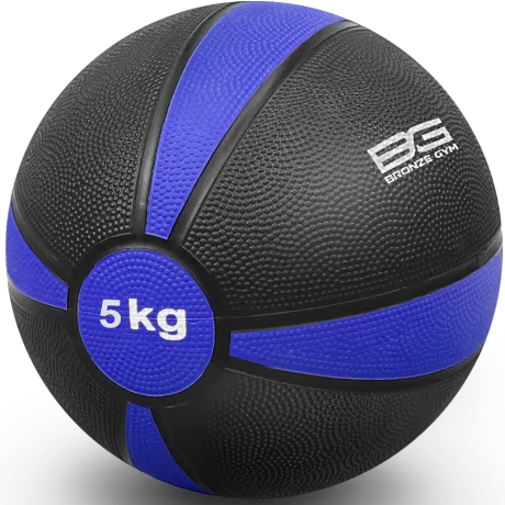 Медбол резиновый BRONZE GYM, 5 кг