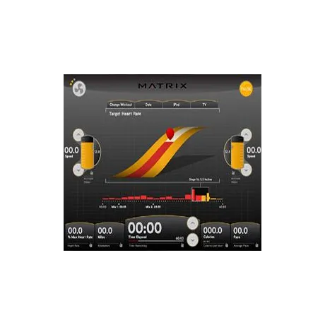 Эллиптический тренажер коммерческий MATRIX E7XI (E7XI-03 Iced Silver) - Фото 3