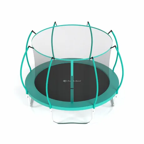 Батут с защитной сеткой PERFETTO SPORT PREMIUM MOVING 12 диаметр 3,7 м зеленый - Фото 20