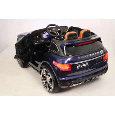 Электромобиль RiverToys Range Rover Sport E999KX синий глянец - Фото 3
