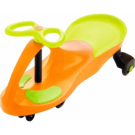 Машинка детская Bradex БИБИКАР салатово-оранжевая DE 0058 - Фото 4