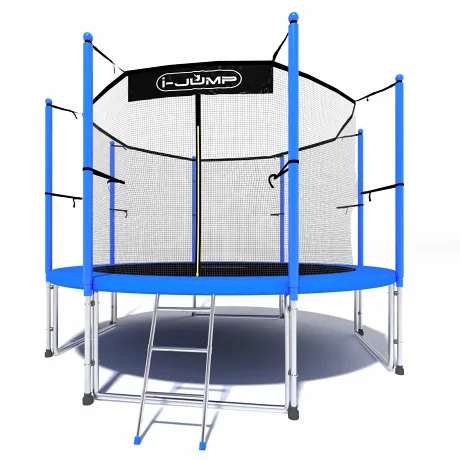 Батут I-JUMP Classic Light 10ft blue - Фото 5