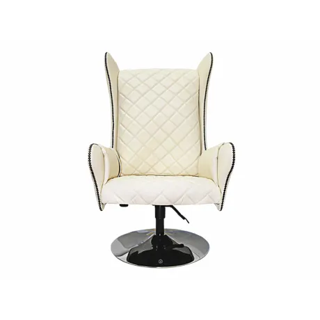 Дизайнерское массажное кресло EGO Lord EG3002 Крем (Арпатек) - Фото 2