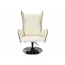 Дизайнерское массажное кресло EGO Lord EG3002 Крем (Арпатек) - Фото 2