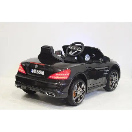 Электромобиль RiverToys MERCEDES-BENZ SL500 (черный) - Фото 8