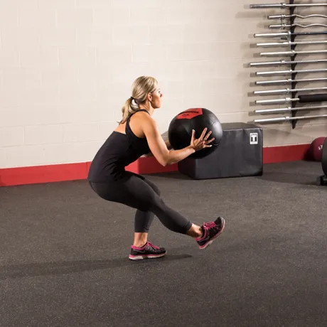 Тренировочный мяч мягкий Body Solid WALL BALL 11,3 кг (25lb) - Фото 27