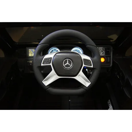 Электромобиль RiverToys Mercedes-Benz G65 AMG черный матовый - Фото 26