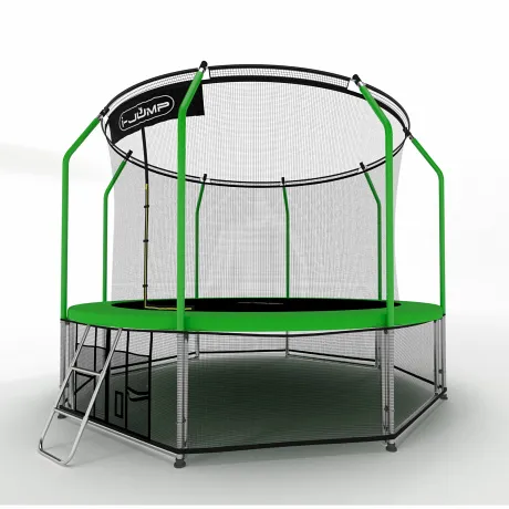 Батут I-JUMP ELEGANT 14FT Green - Фото 5