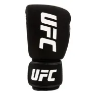 Перчатки UFC для бокса и ММА. Черные. Размер REG