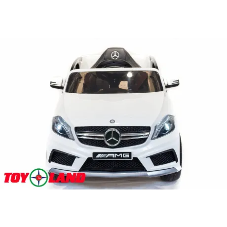 Электромобиль ToyLand Mercedes-Benz A45 белый - Фото 3