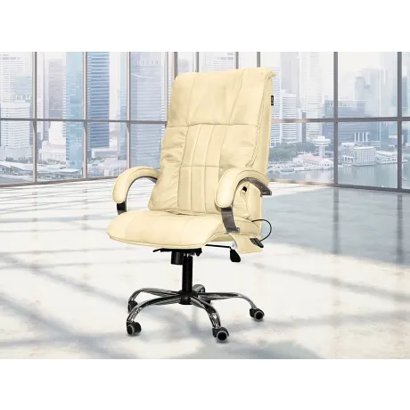 Офисное массажное кресло EGO BOSS EG1001 КРЕМ (Арпатек) - Фото 4