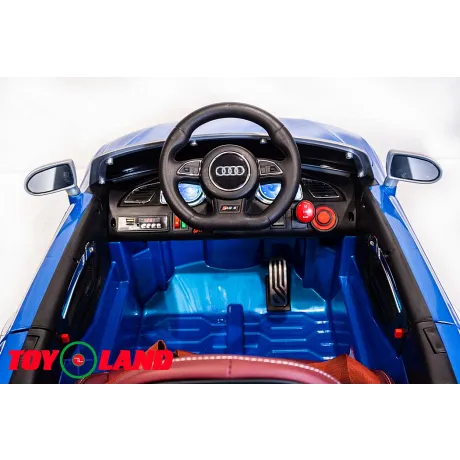Электромобиль ToyLand Audi RS 5 синий - Фото 7