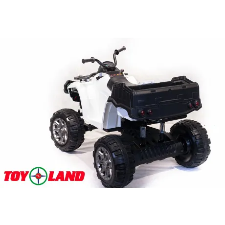 Электроквадроцикл ToyLand 0909 Grizzly Next 4x4 белый - Фото 6