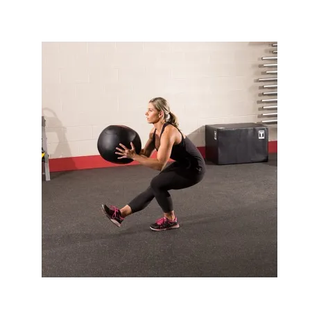 Тренировочный мяч мягкий Body Solid WALL BALL 5,4 кг (12lb) - Фото 23