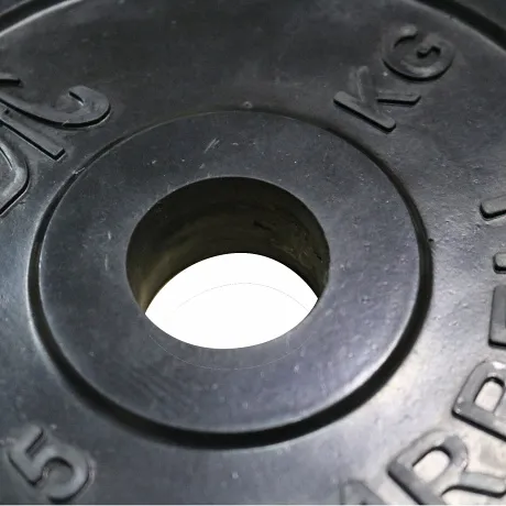 Диск обрезиненный DFC, чёрный, 26 мм, 5кг WP021-26-5 - Фото 3