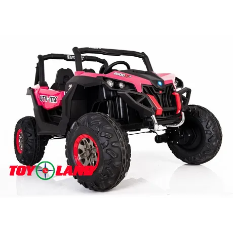 Электромобиль ToyLand Багги ХМХ603 4х4 розовый - Фото 3