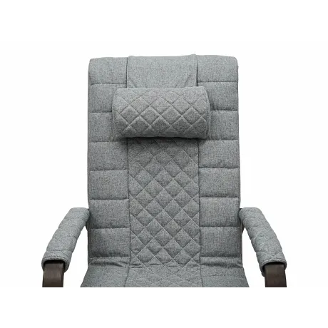 Массажное кресло качалка FUJIMO SOHO DELUXE F2000 TCFA Серый (TONY13) - Фото 12