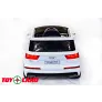 Электромобиль ToyLand Audi Q7 высокая дверь белый - Фото 7