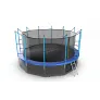 Батут с внутренней сеткой и лестницей EVO JUMP Internal 16ft (Blue) + нижняя сеть - Фото 4