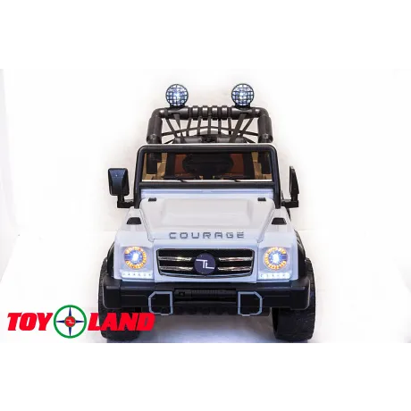 Электромобиль ToyLand MB DK-F008 белый - Фото 3