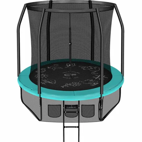 Каркасный батут Clear Fit FamilyHop 8Ft (уценка) - Фото 22