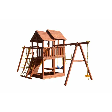 Игровая площадка серии SkyFort II стандарт с манки-баром -рукоходом - Фото 3