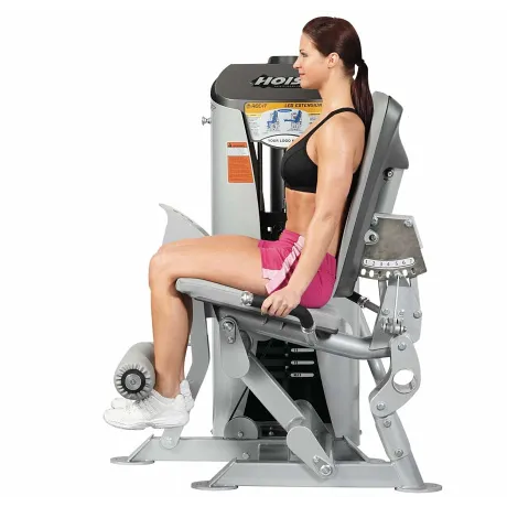 Разгибание ног сидя HOIST ROC-IT RS-1401 серебряный/черный - Фото 3