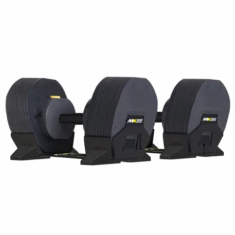 Гантели наборные MX Select MX-85, вес 5.6-38.6 кг, 2 шт без стойки