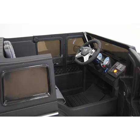 Электромобиль RiverToys Mercedes-Benz G65 AMG черный матовый - Фото 12