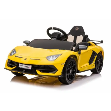 Детский электромобиль RiverToys Lamborghini Aventador SVJ (A333MP) желтый