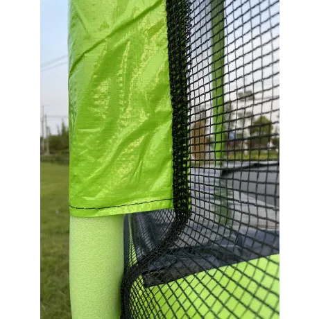 Батут FunFit 10 FT 312 см PRO зеленый - Фото 8