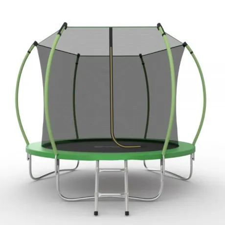 Батут с внутренней сеткой и лестницей EVO JUMP Internal 10ft (Green)