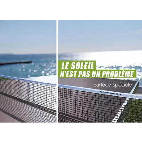 Антивандальный теннисный стол Cornilleau PARK grey - Фото 8