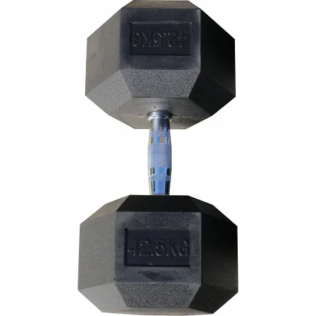 Гантель гексагональная обрезиненная ZSO, 42,5 кг - Фото 2